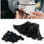 Set 200 hebillas nailon para cables y accesorios automotrices