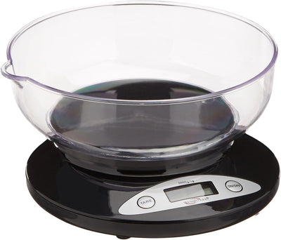 Báscula cocina electrónica 5000g 11lb negro