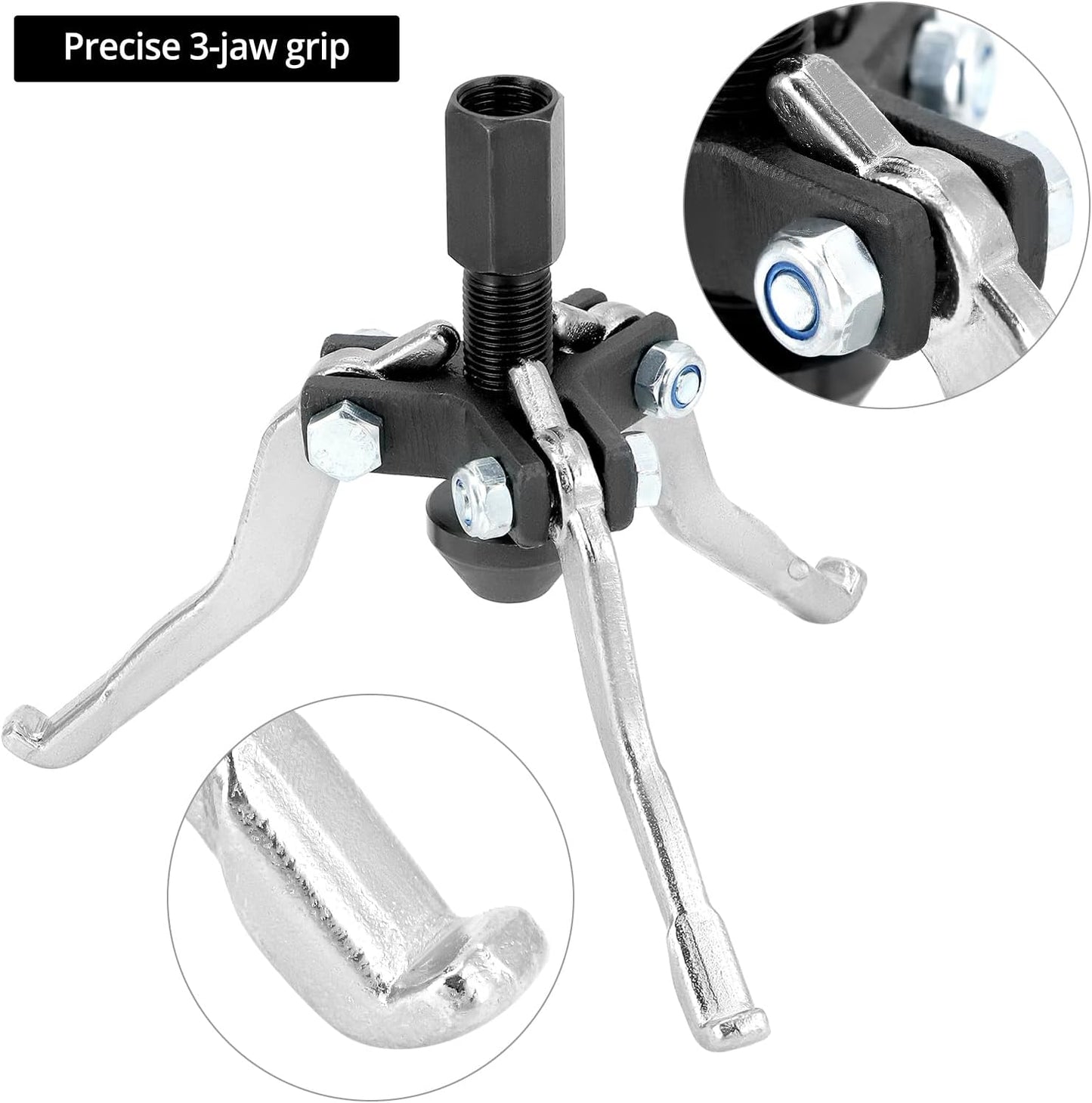 Set martillo deslizante 3 mordazas extractor engranajes