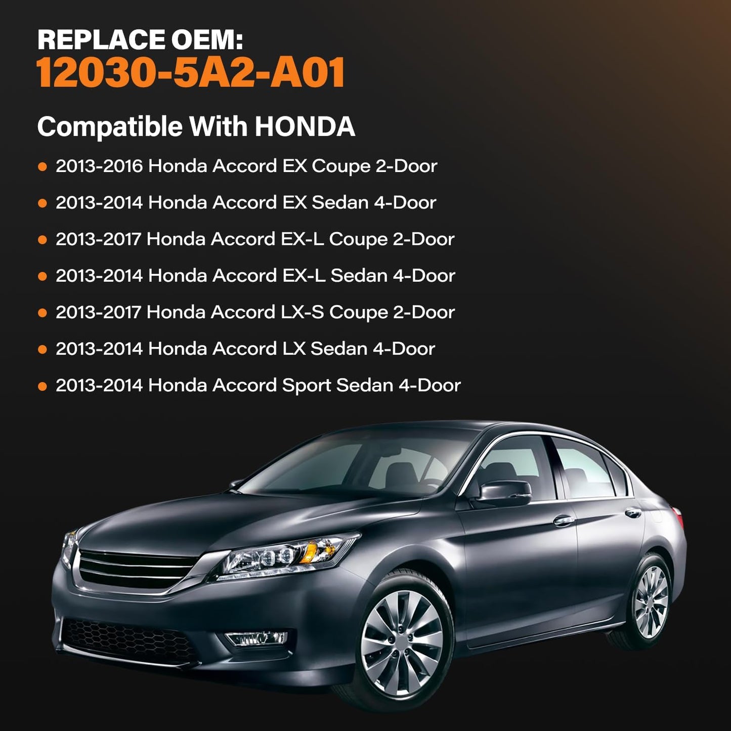 Set juntas válvula repuesto Honda Accord 2.4L 13-17