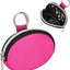 Estuche joyas viaje con llavero rosa