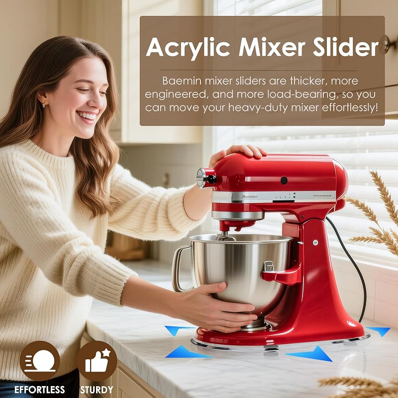 Deslizador batidora KitchenAid acrílico grueso 5-8QT