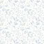 Papel tapiz botánico color azul claro
