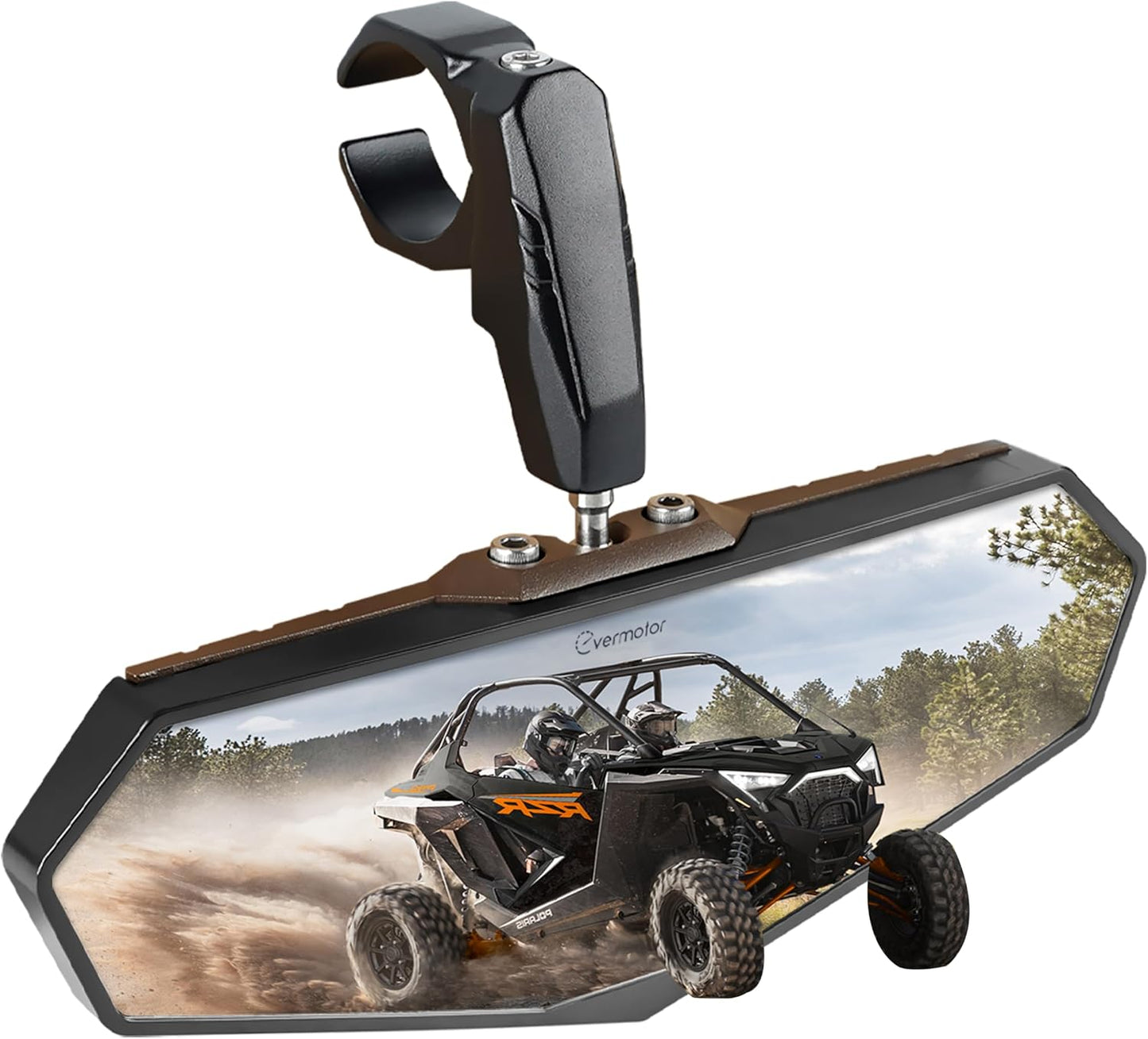 Espejo central UTV universal con abrazadera aluminio