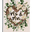 Bandera decorativa jardín corazón flores boda