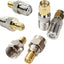 Adaptador coaxial SMA macho hembra 6 Pzas