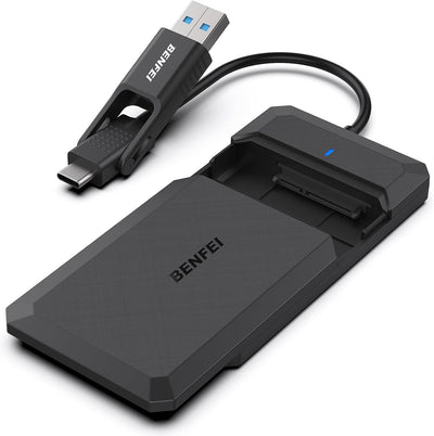 Caja disco duro externo SATA a USB 2.5pulg comp SSD