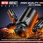 Set llaves impacto 1/2" 32mm 6 puntas acero CR-V