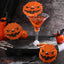 100 Pzas Palillos Calabaza Halloween Cóctel Cupcakes
