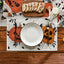 4 Manteles Halloween 12x18pulg Tela Araña Otoño