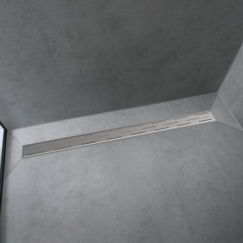 Drenaje ducha lineal 59 1/8pulg acero inox ajustable