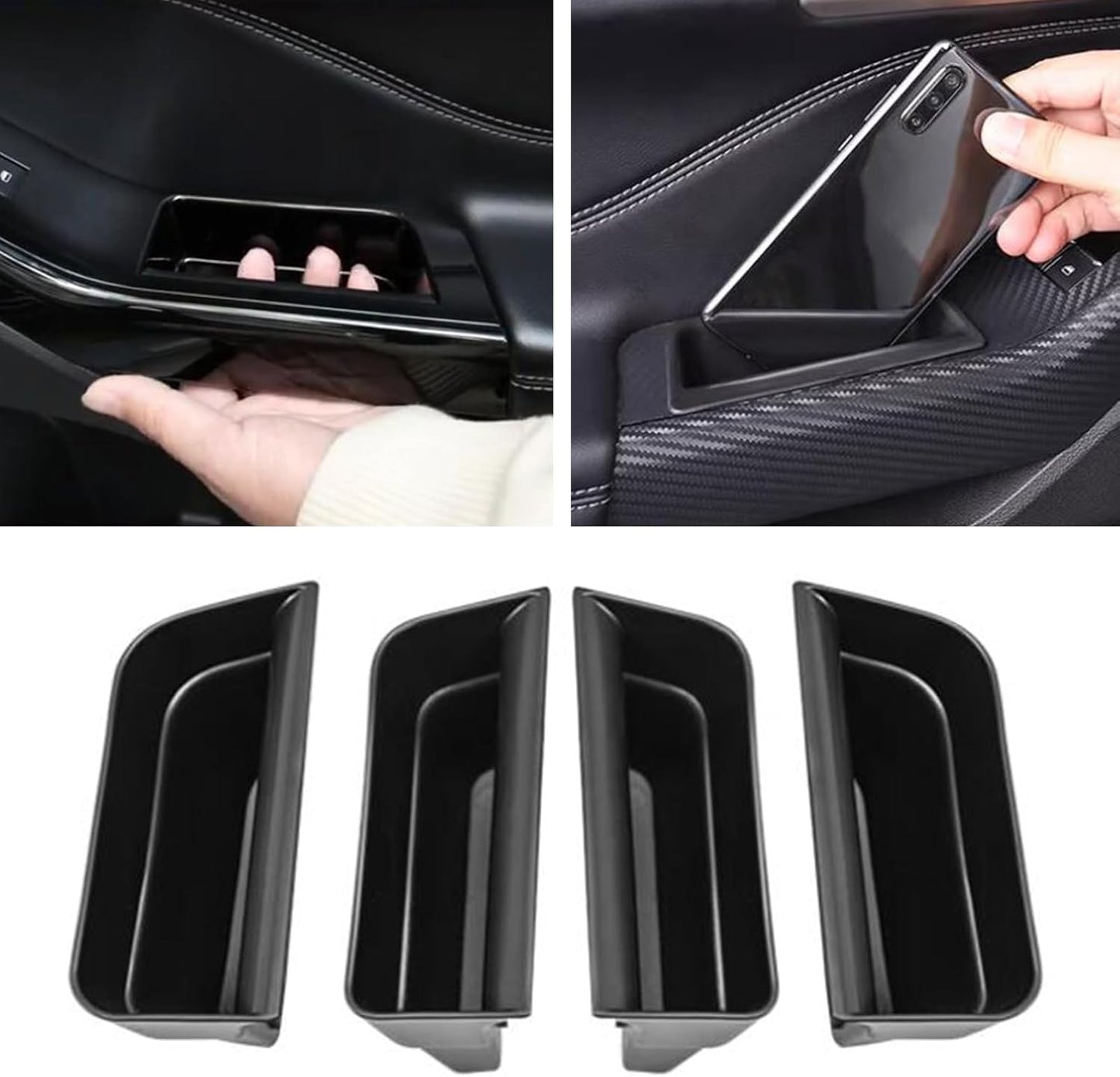 Caja almacenamiento puerta Ford Explorer con asa y protector