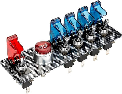 Panel interruptor encendido abatible coche 5en1