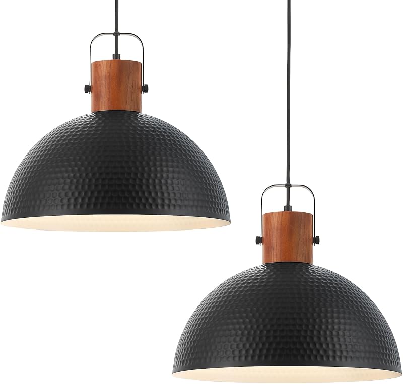 2 Pzas Accesorios Lámpara Colgante Madera 16pulg