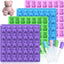 Moldes goma oso 5ml silicona libre BPA 140 cavidades set 4