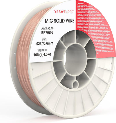 Alambre soldadura MIG .023pulg acero carbono 10lb