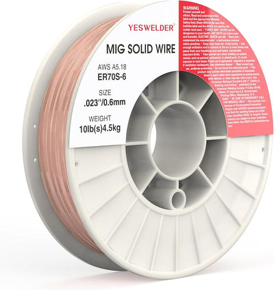 Alambre soldadura MIG .023pulg acero carbono 10lb