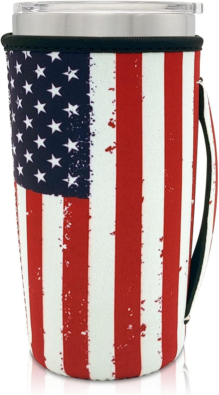 Fundas neopreno aisladas para tazas 30-32oz con mango