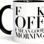 Taza café divertida 11oz doble cara apta lavavajillas