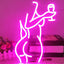 Letrero Neón Dama Sexy para Dormitorio Bar Fiesta