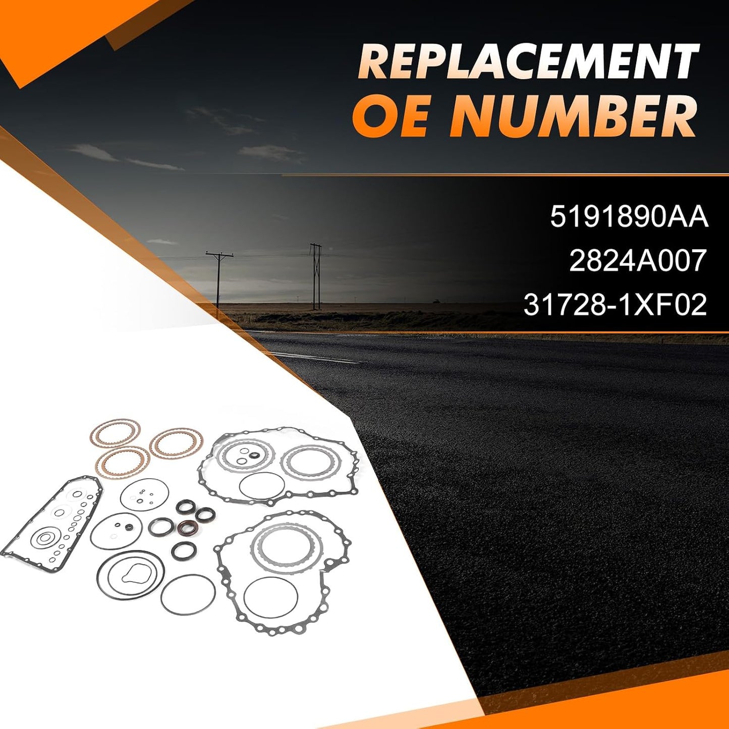 Kit reconstrucción transmisión CVT Nissan 05-11 Mitsu 10-16