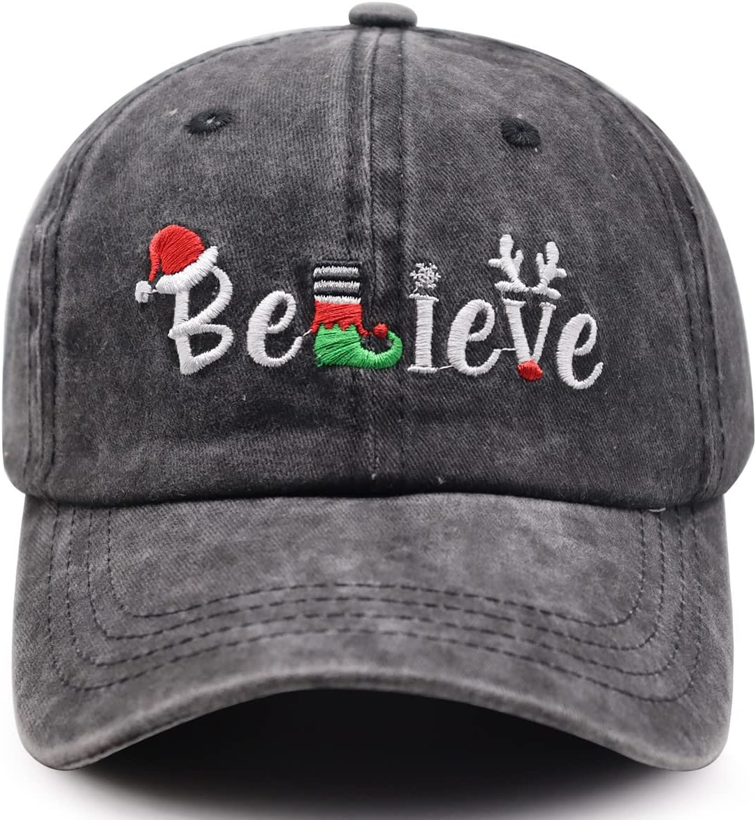 Sombrero Navidad algodón bordado para hombre mujer
