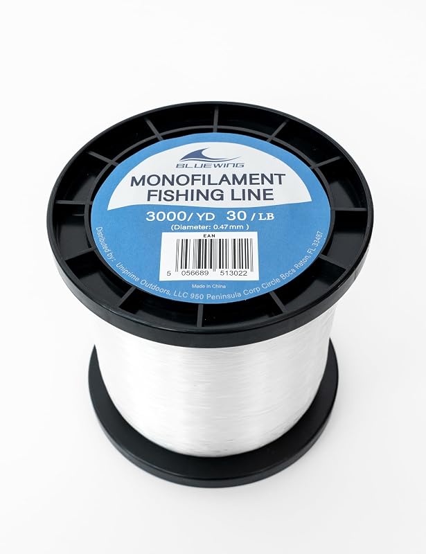 Sedal monofilamento 50-3000 yardas 6-400 libras transparente