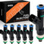 6 Inyectores Combustible Comp Jeep Wrangler Dodge Chrysler