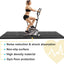 Alfombrilla gimnasio 96x38" antiderrap resistente