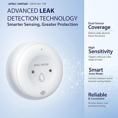 Detector fugas agua WiFi con app alertas en tiempo real