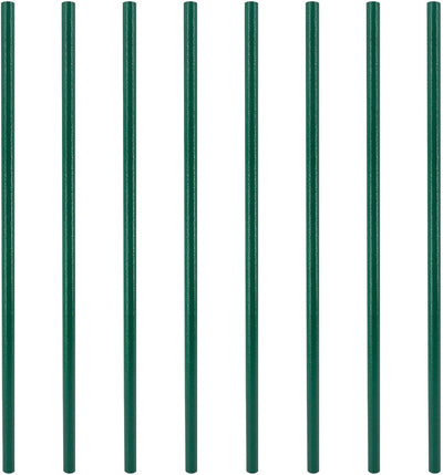 Balaustres hierro redondos huecos 29pulg pack 25 verde