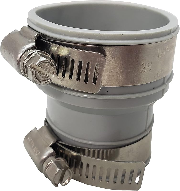 Acoplamiento reductor DWV flexible 1-1/2x1-1/4 pulg