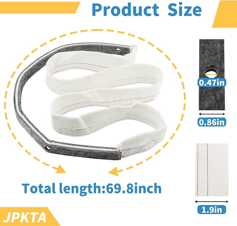 Repuesto cojinete fieltro frontal Whirlpool Maytag