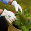 Guantes cuero trabajo jardín y aire libre 1 Pza