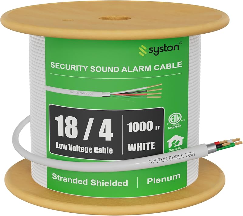 Cable alarma sonido estación seguridad incendios cobre