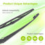 Kit limpiaparabrisas trasero comp Honda Pilot 09-15