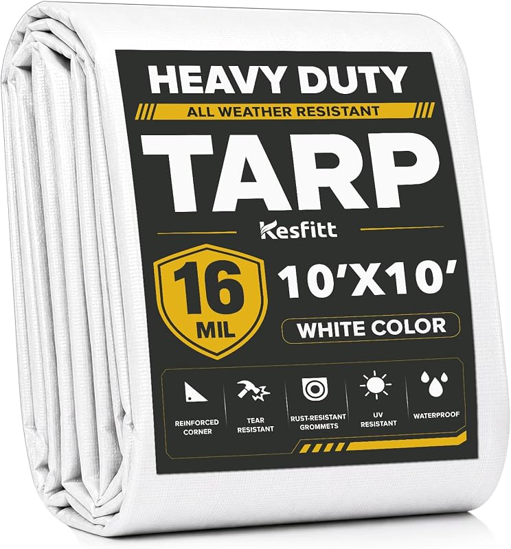 Lona resistente impermeable 10x10 ft 16mil UV
