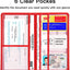 Soporte documentos automóvil tarjetas licencia conducir negro