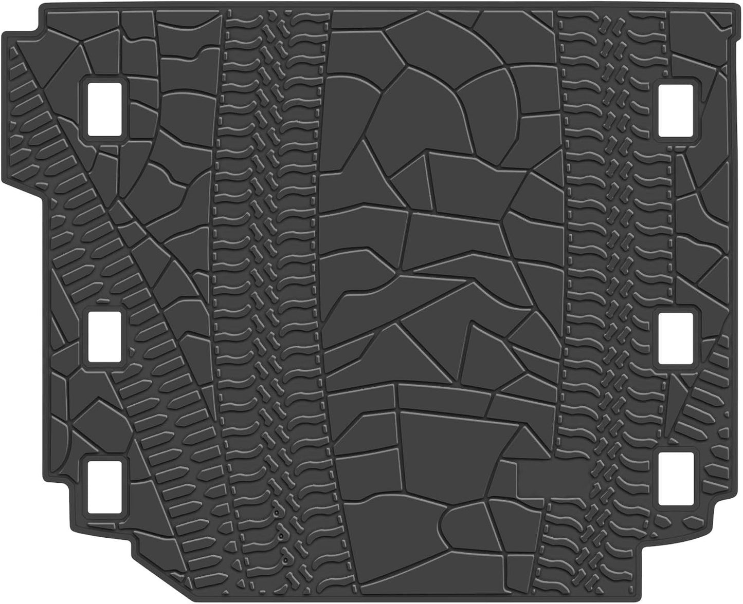 Forros carga Jeep JL 4x4 con alfombrillas goma
