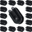 Aislador valla poste esquina pack 24 color negro
