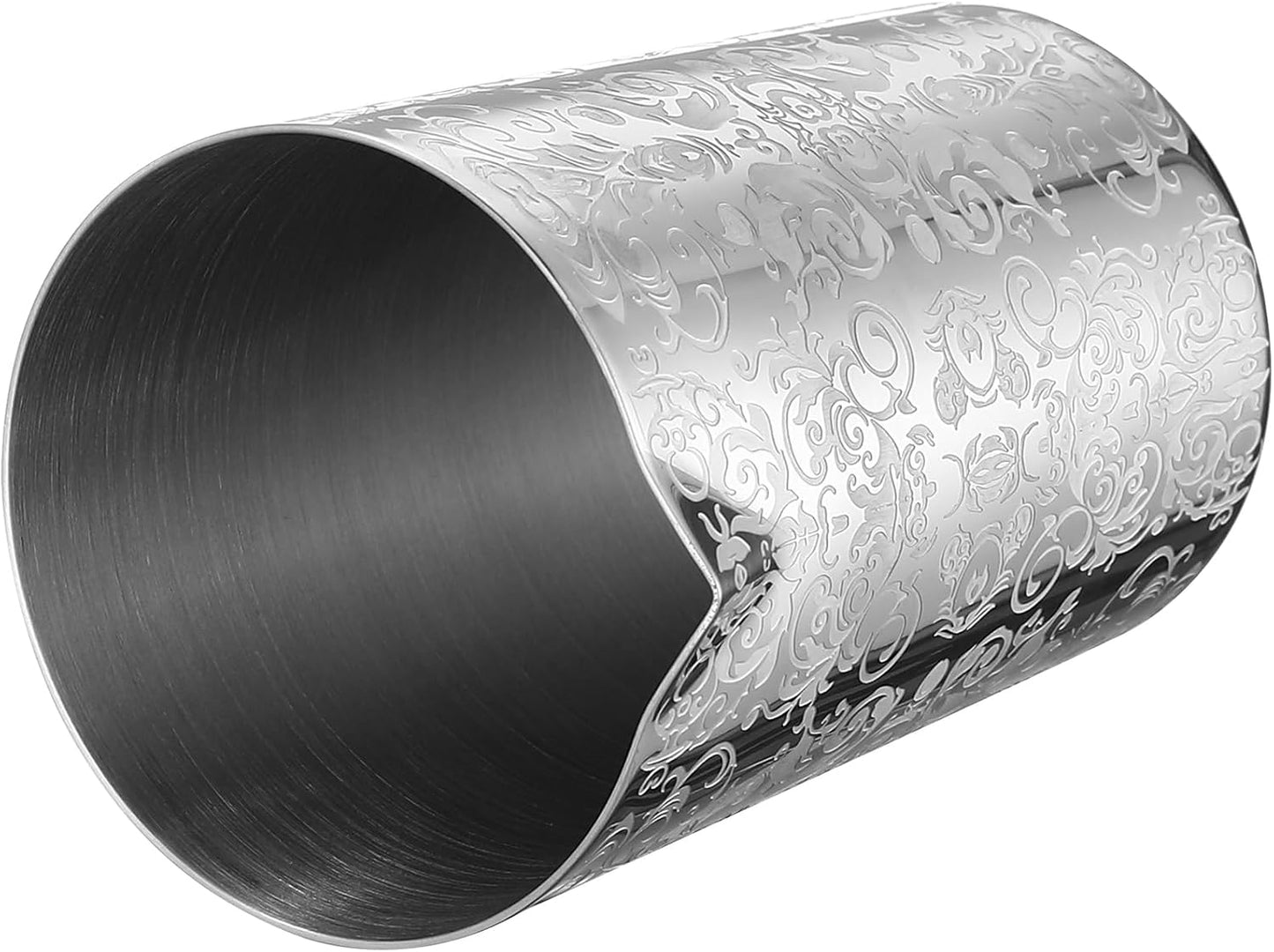 Vaso mezclador irrompible 17oz color plateado