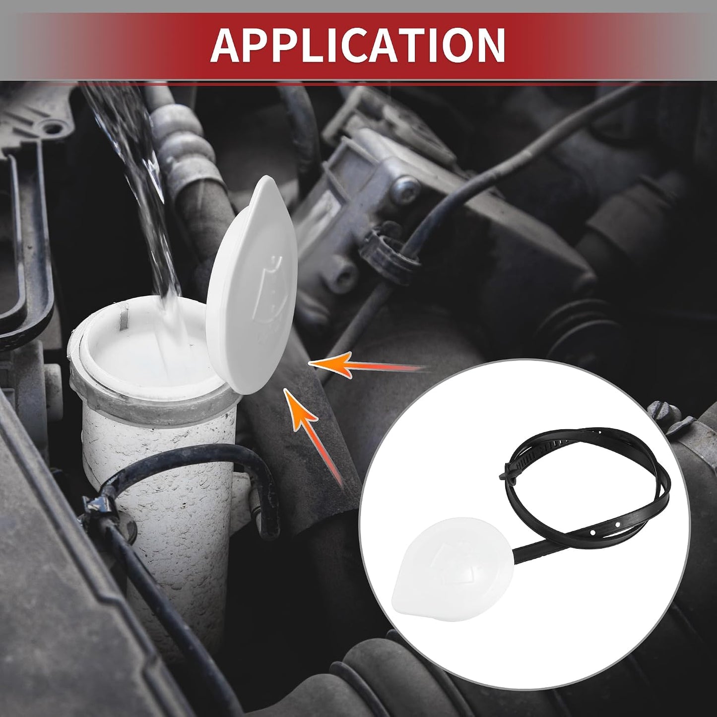 Tapa depósito limpiaparabrisas Lancer Ex 09-18
