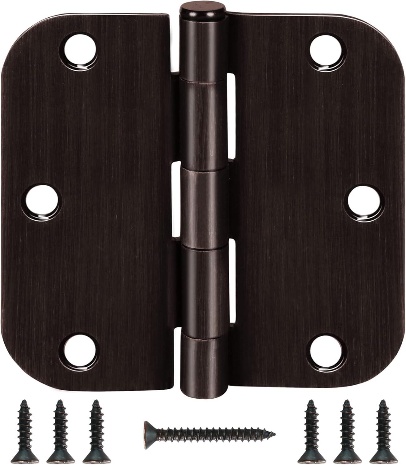 3 Pzas Bisagra Puerta 3.5pulg Bronce Aceitado