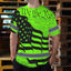 Ropa trabajo alta visibilidad bandera EE.UU. personalizada