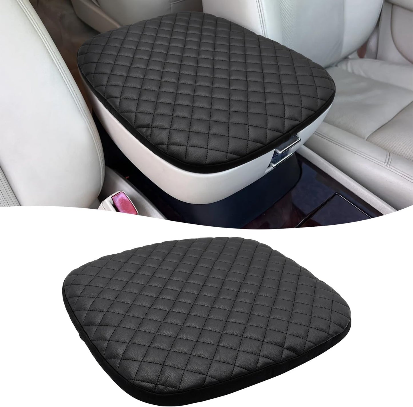 Funda reposabrazos consola Cadillac Escalade cuero