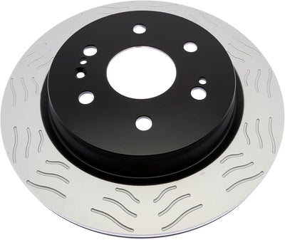 Rotor freno disco trasero rendimiento color dorado