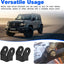 Soporte choque soldado para remolque eje trasero 1 par