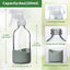 Botella vidrio 8oz con funda silicona spray reutilizable ecológica