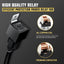 Kit cables LED barra luz 24V relé interruptor 18AWG