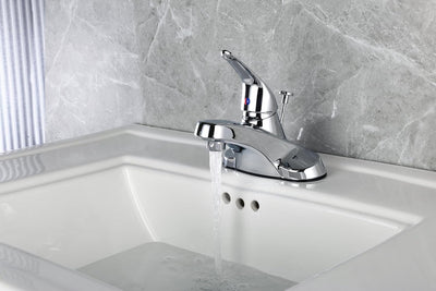 Grifo baño cromado 3 agujeros una manija F-3503-CP